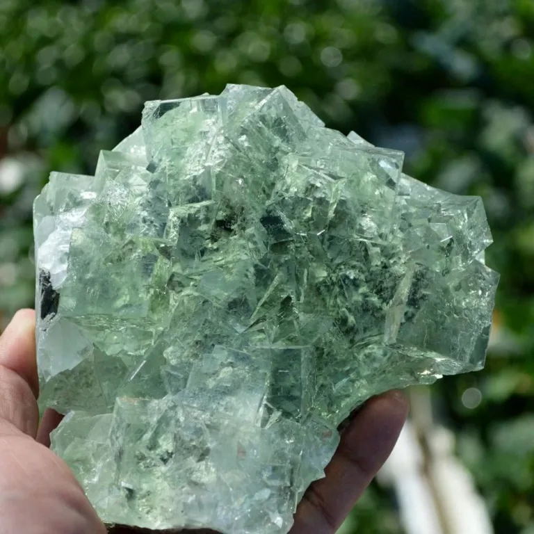 Glassy Cubes Of Fluorite, Remarkable Transparent Crystals - Image 10