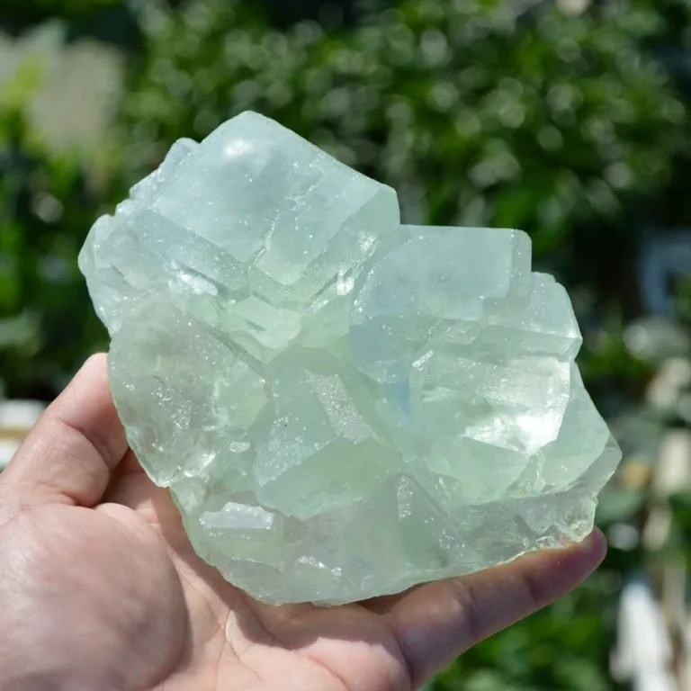 Glassy Cubes Of Fluorite, Remarkable Transparent Crystals - Image 7