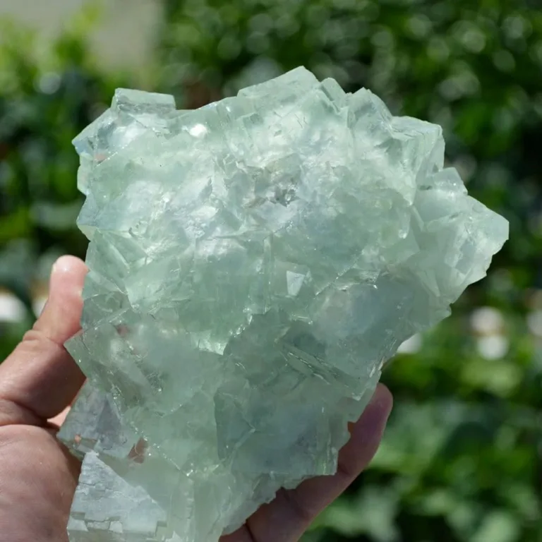 Glassy Cubes Of Fluorite, Remarkable Transparent Crystals - Image 8