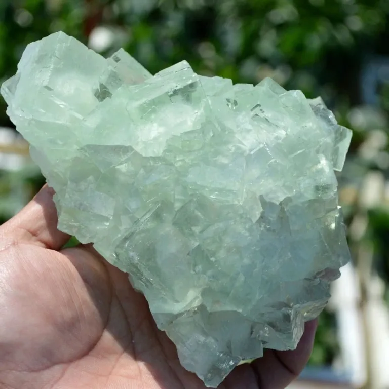 Glassy Cubes Of Fluorite, Remarkable Transparent Crystals - Image 9