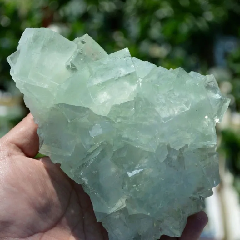 Glassy Cubes Of Fluorite, Remarkable Transparent Crystals - Image 10