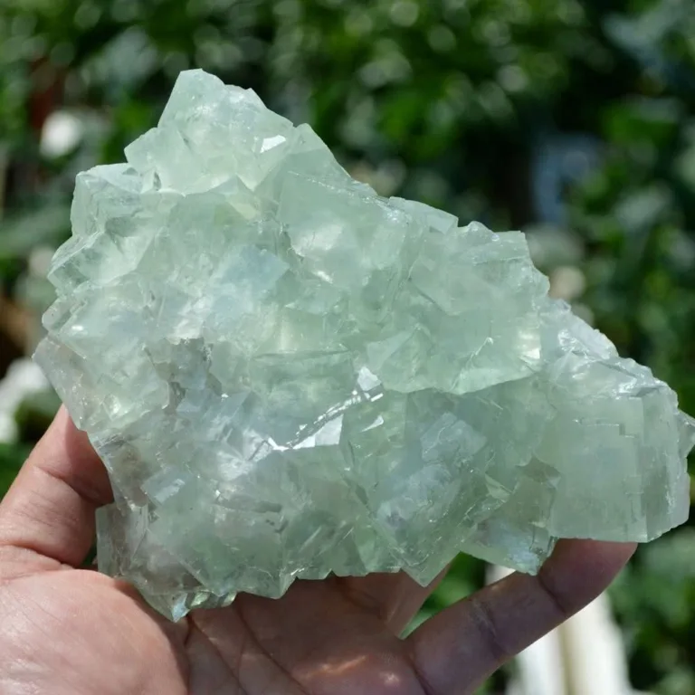 Glassy Cubes Of Fluorite, Remarkable Transparent Crystals - Image 11