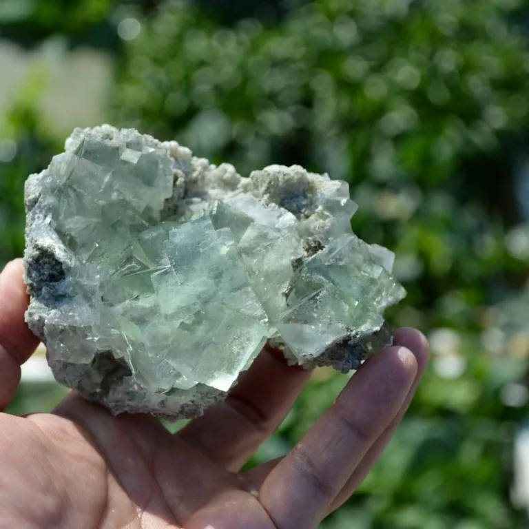Glassy Cubes Of Fluorite, Remarkable Transparent Crystals - Image 4
