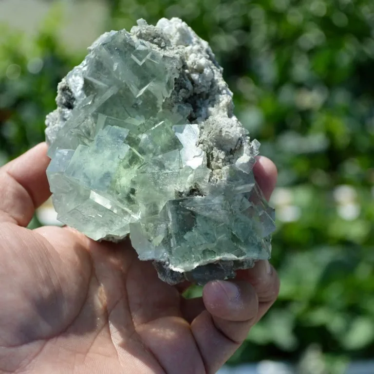 Glassy Cubes Of Fluorite, Remarkable Transparent Crystals - Image 6