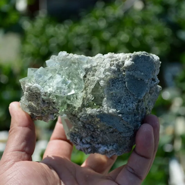 Glassy Cubes Of Fluorite, Remarkable Transparent Crystals - Image 8