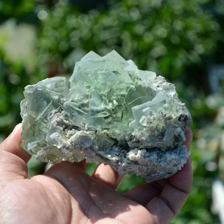 Glassy Cubes Of Fluorite, Remarkable Transparent Crystals - Image 9