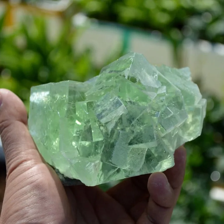 Glassy Cubes Of Fluorite, Remarkable Transparent Crystals - Image 8