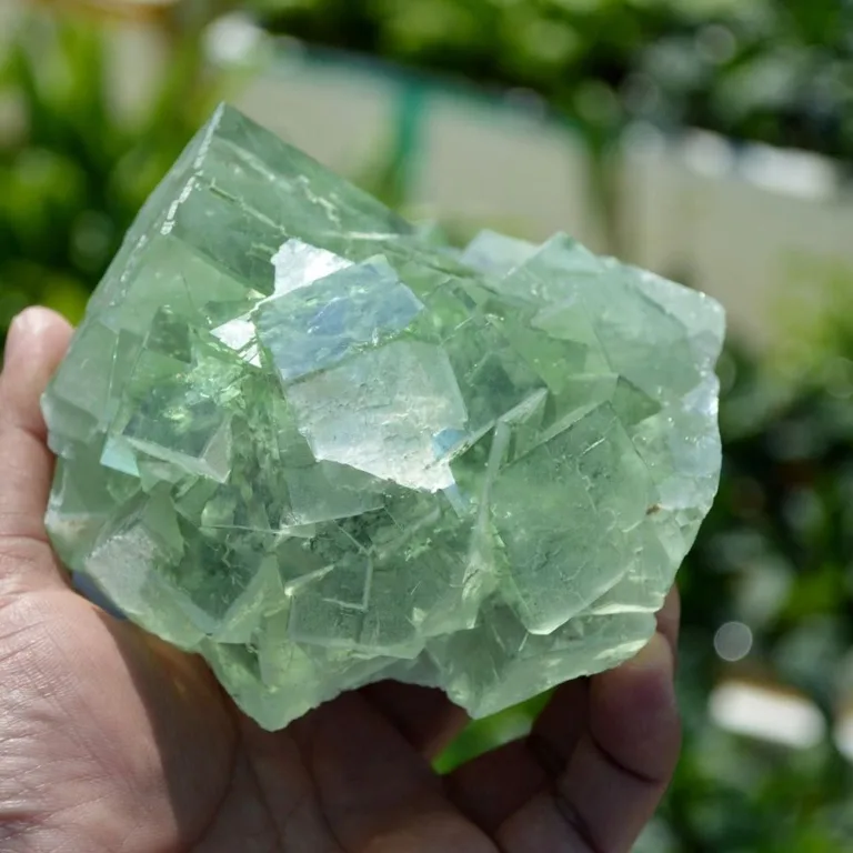 Glassy Cubes Of Fluorite, Remarkable Transparent Crystals - Image 9