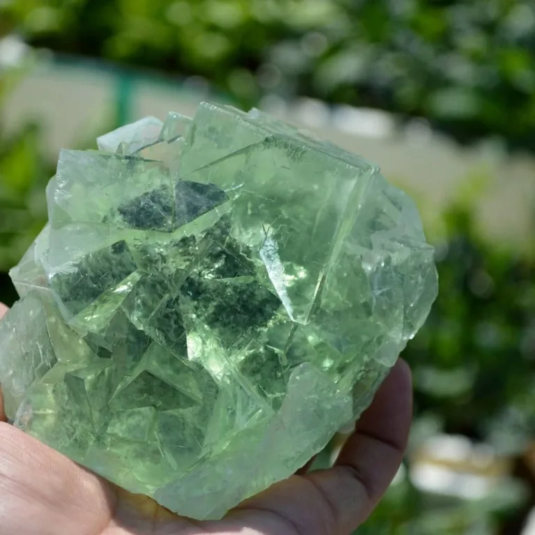 Glassy Cubes Of Fluorite, Remarkable Transparent Crystals - Image 10