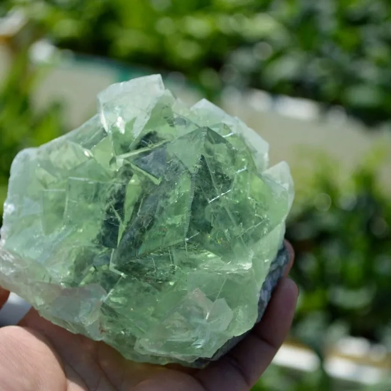 Glassy Cubes Of Fluorite, Remarkable Transparent Crystals - Image 11