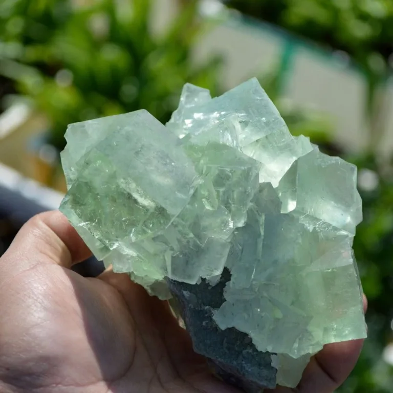 Glassy Cubes Of Fluorite, Remarkable Transparent Crystals - Image 7
