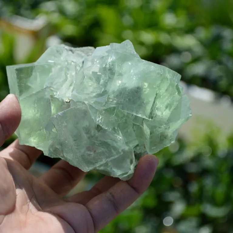 Glassy Cubes Of Fluorite, Remarkable Transparent Crystals - Image 9