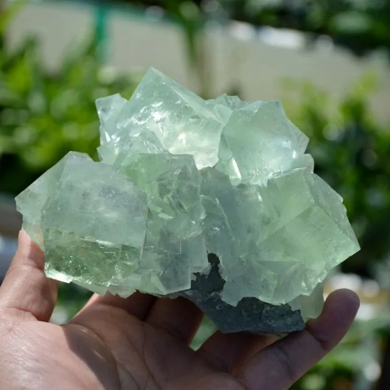 Glassy Cubes Of Fluorite, Remarkable Transparent Crystals - Image 10