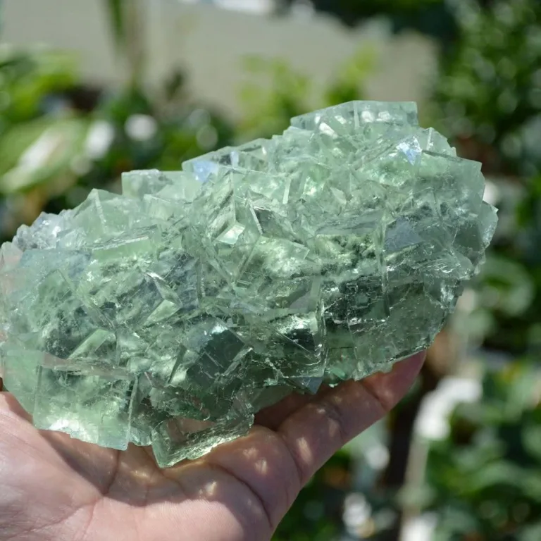 Glassy Cubes Of Fluorite, Remarkable Transparent Crystals - Image 4