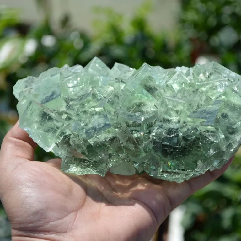 Glassy Cubes Of Fluorite, Remarkable Transparent Crystals - Image 8