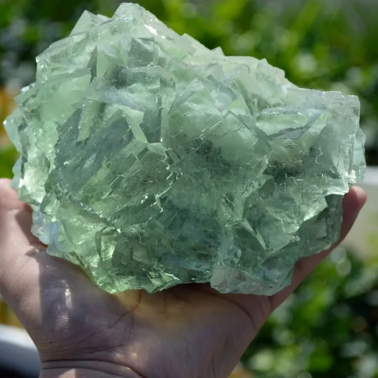 Glassy Cubes Of Fluorite, Remarkable Transparent Crystals - Image 2