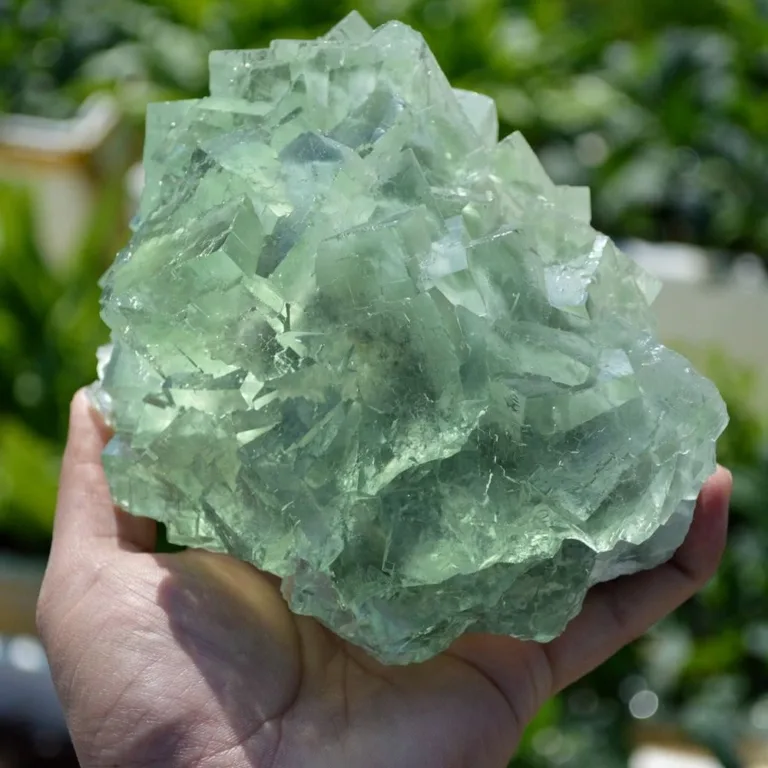 Glassy Cubes Of Fluorite, Remarkable Transparent Crystals - Image 4