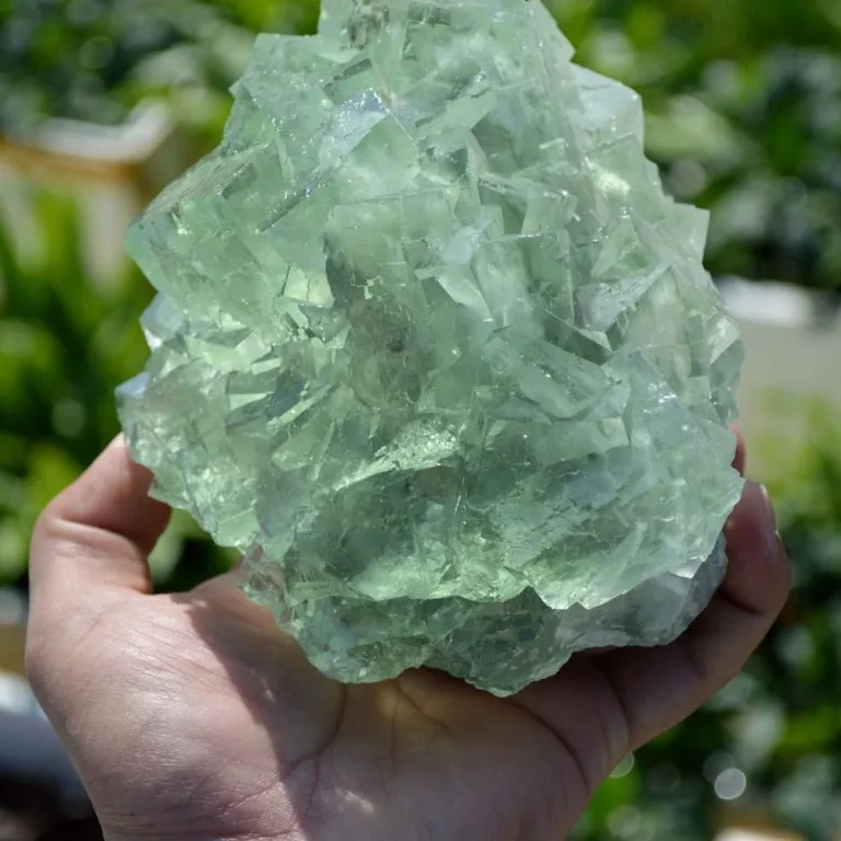 Glassy Cubes Of Fluorite, Remarkable Transparent Crystals - Image 5