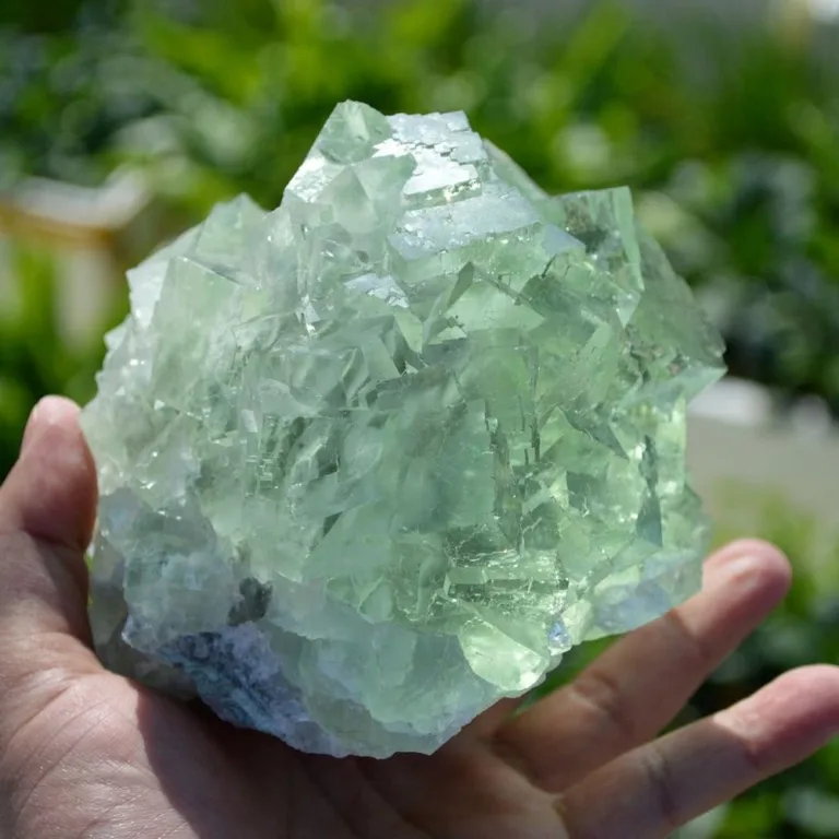 Glassy Cubes Of Fluorite, Remarkable Transparent Crystals - Image 7