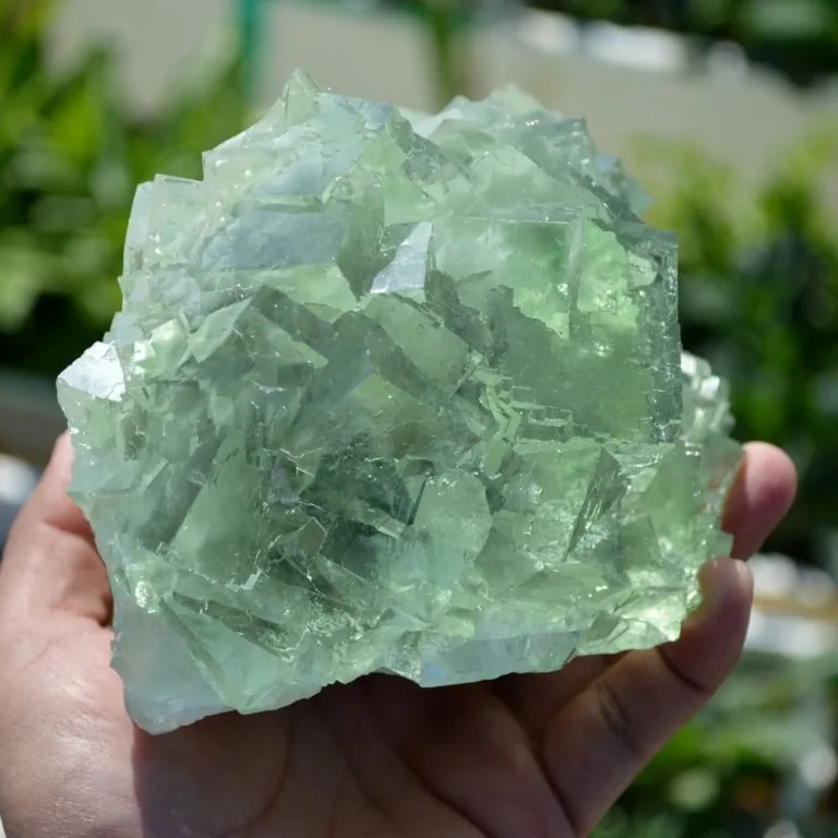 Glassy Cubes Of Fluorite, Remarkable Transparent Crystals - Image 8