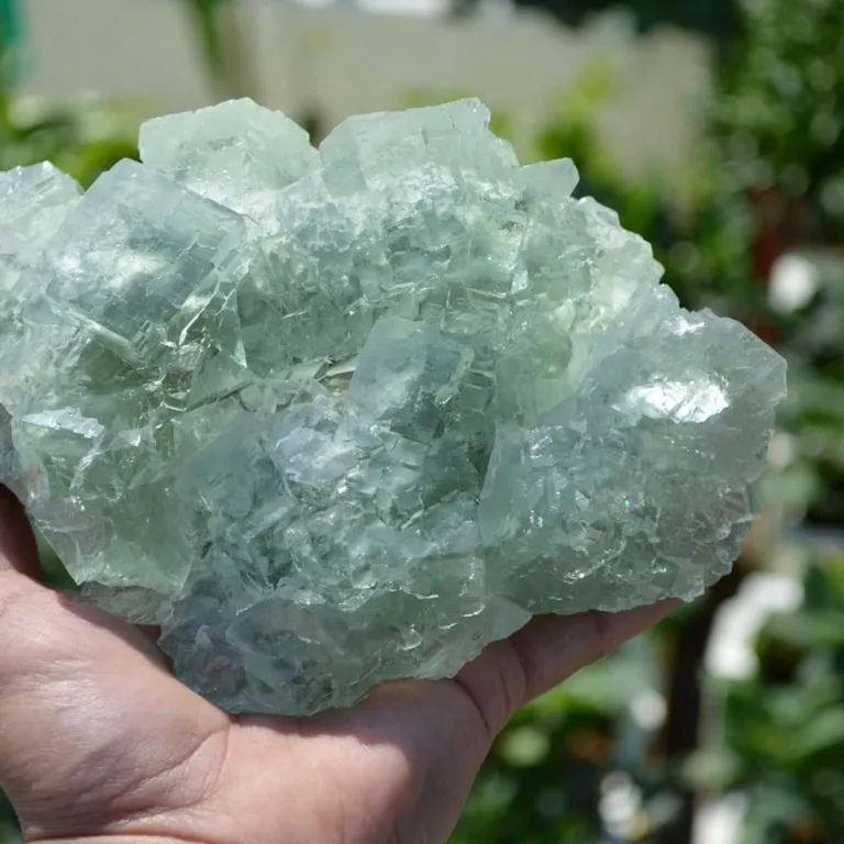 Glassy Cubes Of Fluorite, Remarkable Transparent Crystals - Image 2