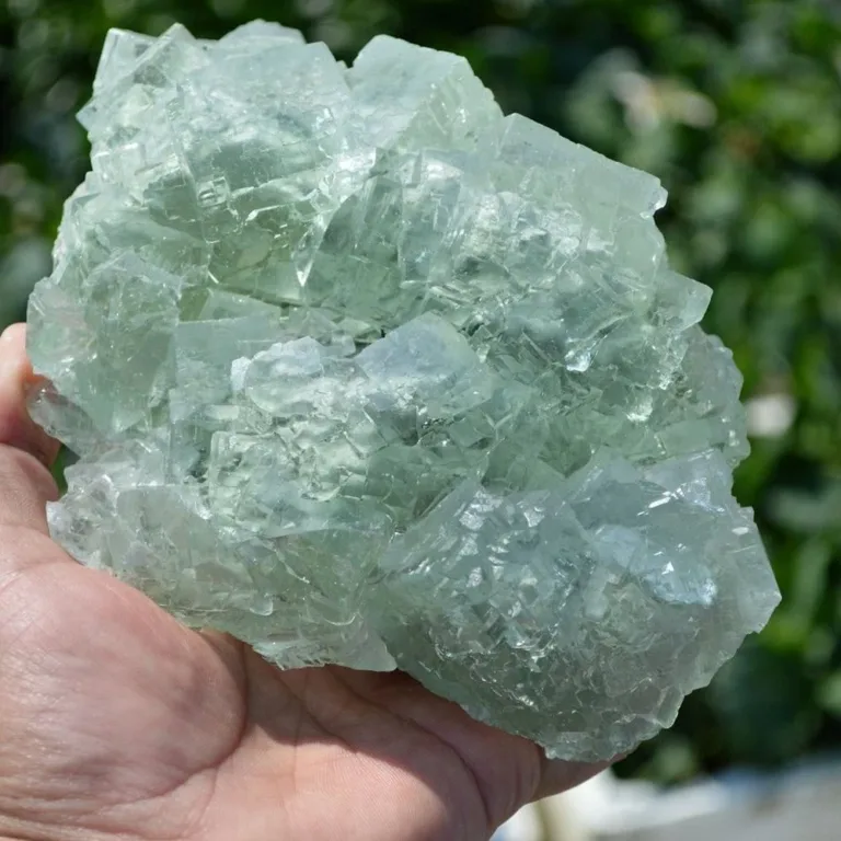 Glassy Cubes Of Fluorite, Remarkable Transparent Crystals - Image 8