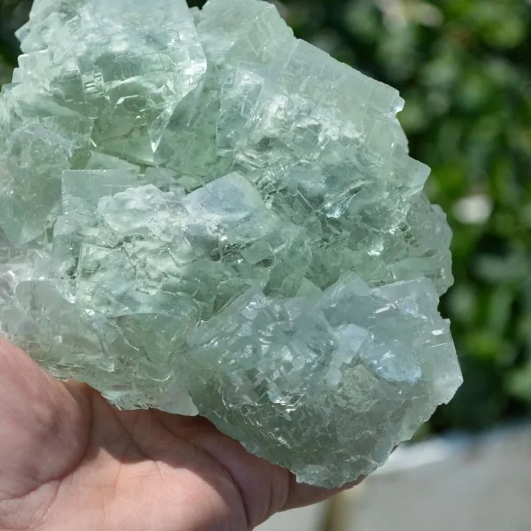 Glassy Cubes Of Fluorite, Remarkable Transparent Crystals - Image 9