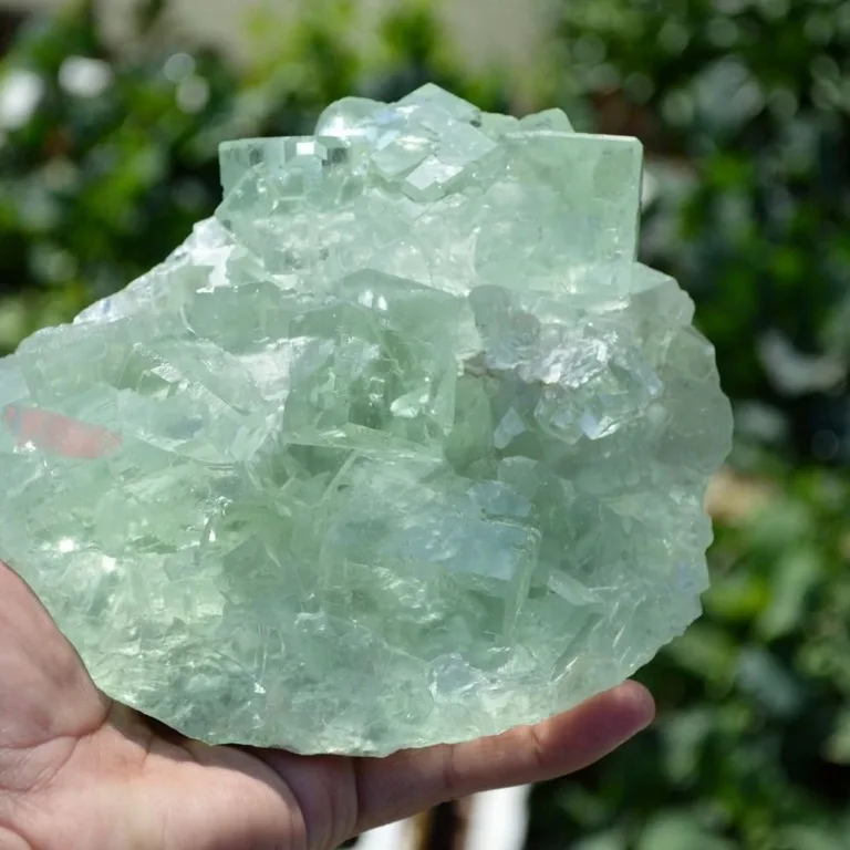 Glassy Cubes Of Fluorite, Remarkable Transparent Crystals - Image 3