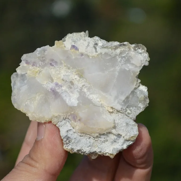 Fluorite With Quartz, Arsenopyrite, Mica Crystals (Floater) - Image 9