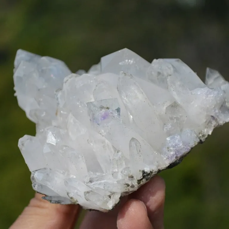 Fluorite With Quartz, Arsenopyrite Crystals (Floater) - Image 9
