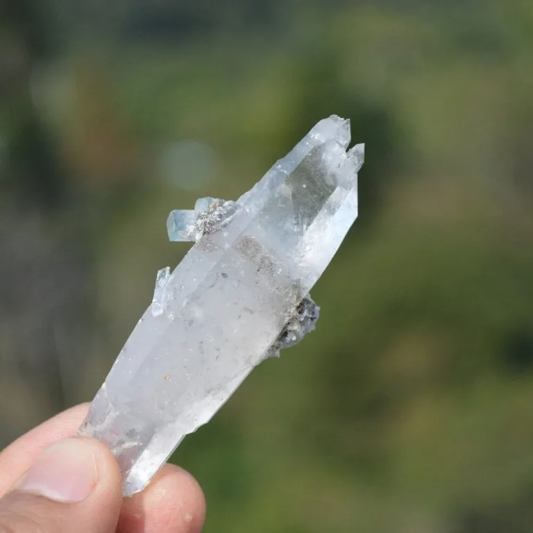 Fluorite With Quartz, Mica Crystals (Floater) - Image 3