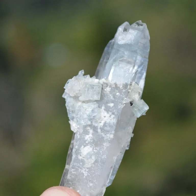 Fluorite With Quartz, Mica Crystals (Floater) - Image 5