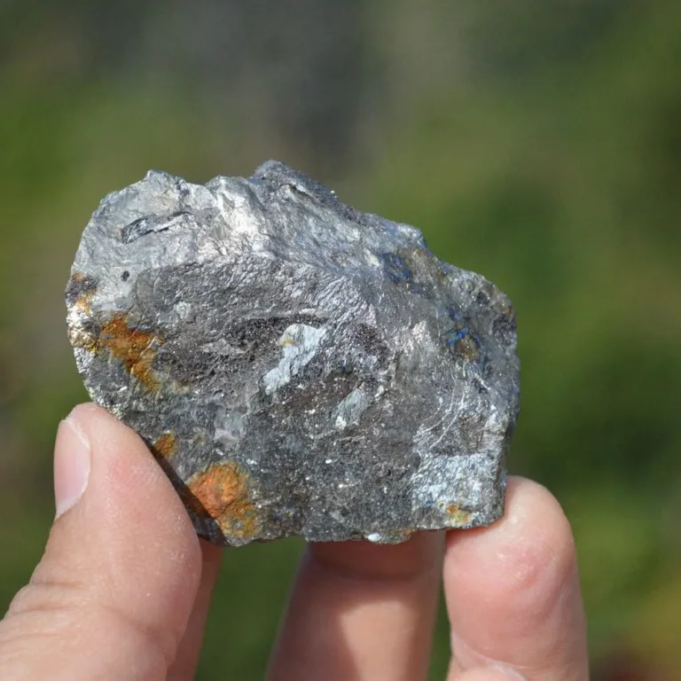 Ferberite Cross Arsenopyrite With Fluorite Crystals - Image 4