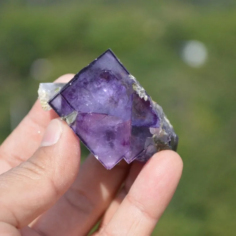 Fluorite With Quartz, Mica Crystals - Image 5