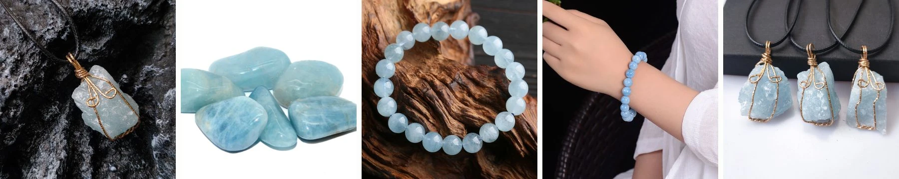 crystals for summer solstice - aquamarine