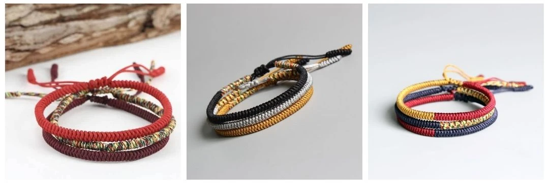 Colored String Bracelets - Karma Bracelets