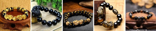 black obsidian bracelet