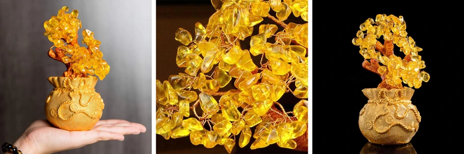 Citrine Feng Shui Tree