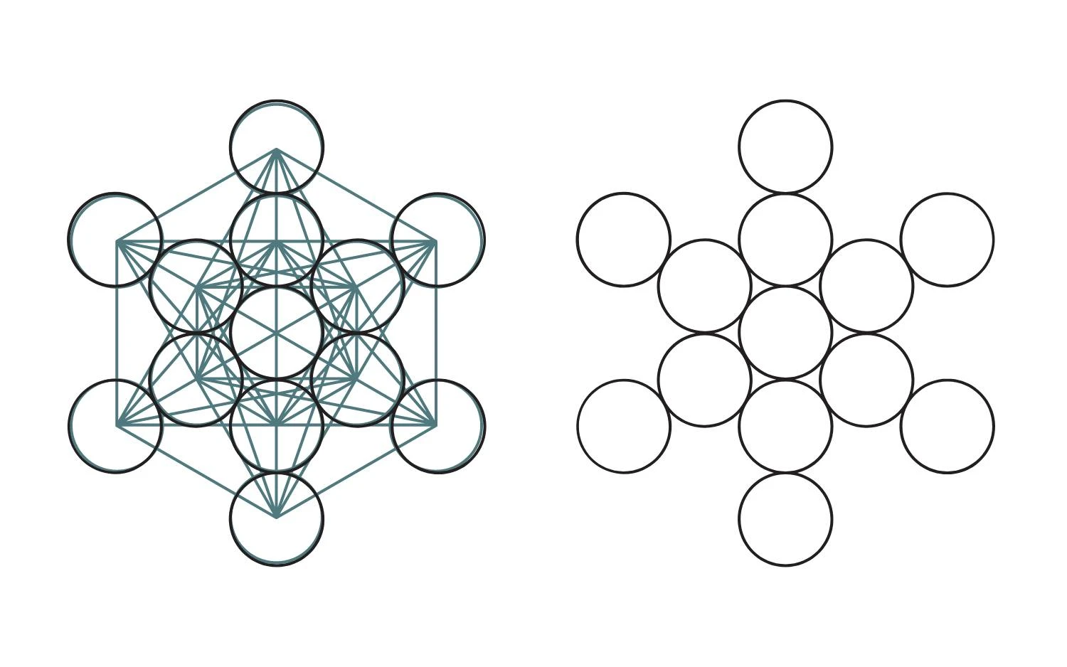 Metatron’s Cube and the Fruit of Life symbols