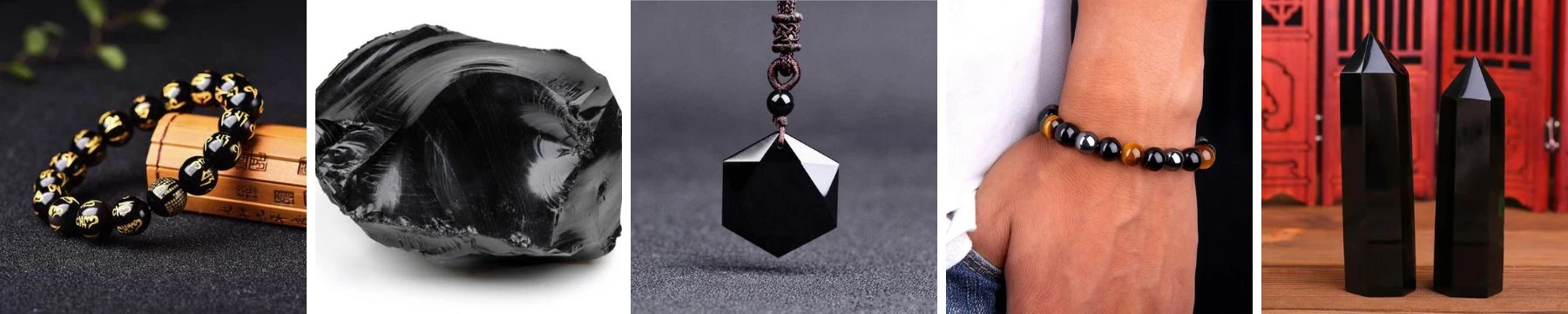 stones for balance - black obsidian