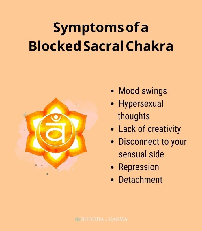 Sacral Chakra - Blocked Chakra Symptoms