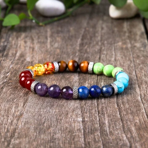 chakra bracelet - crystal bracelet