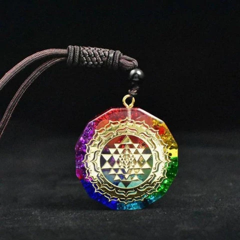 orgonite necklace - gifts for spiritual people