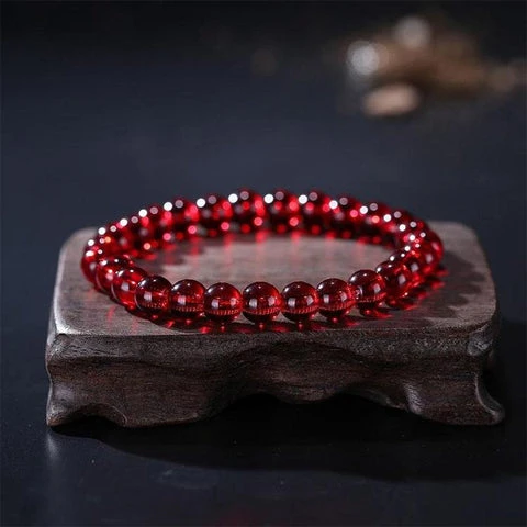 red garnet passion bracelet - spiritual gifts for women