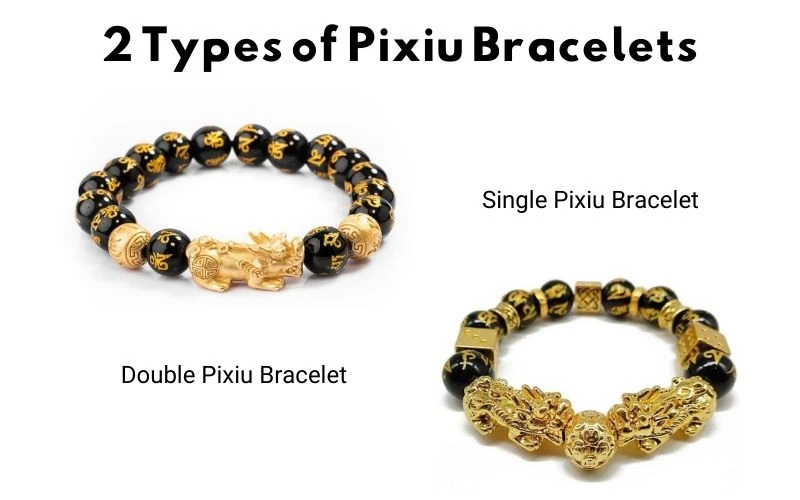 types of Pixiu bracelets