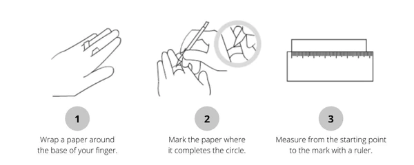 How to Measure Your Ring Size - Measure Your Finger